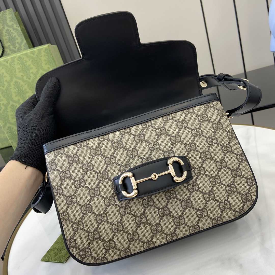 Gucci Horsebit 1955 Soft Small Shoulder Bag - PerfectKickZ