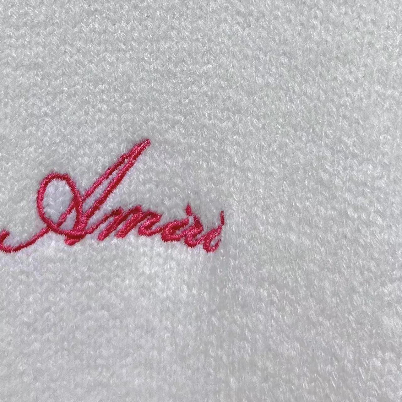 Amiri Bones Hoodie With Embroidered Logo - PerfectKickZ