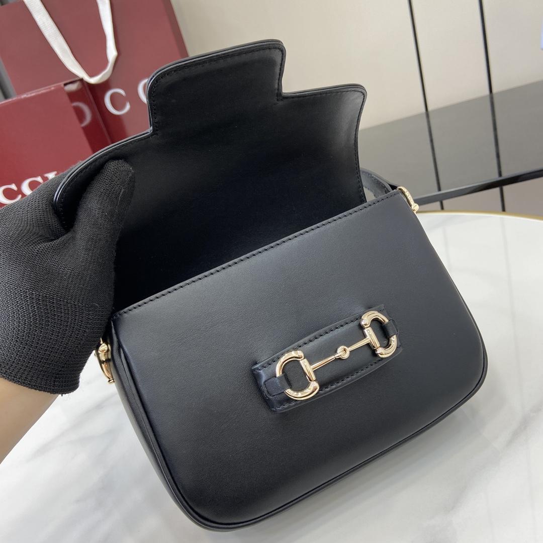 Gucci Horsebit 1955 Soft Mini Shoulder Bag - PerfectKickZ