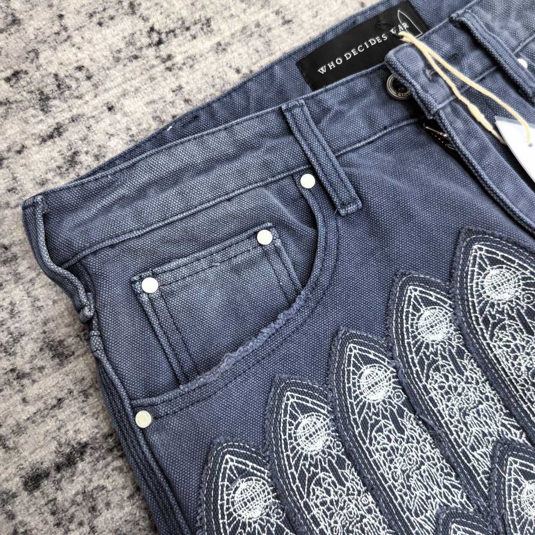 Who Decides War Techno Denim Jeans   HM689 - PerfectKickZ