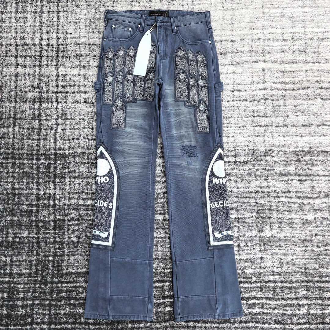 Who Decides War Techno Denim Jeans   HM689 - PerfectKickZ