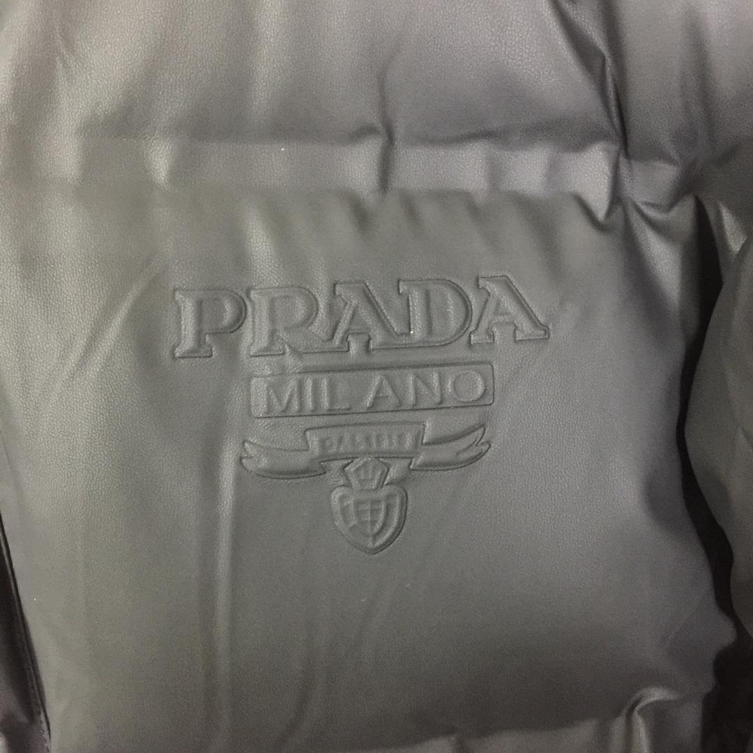 Prada Black Hooded Puffer Jacket - PerfectKickZ