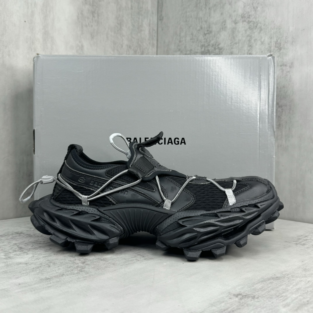 Balenciaga Hike Sneaker In Black  - PerfectKickZ