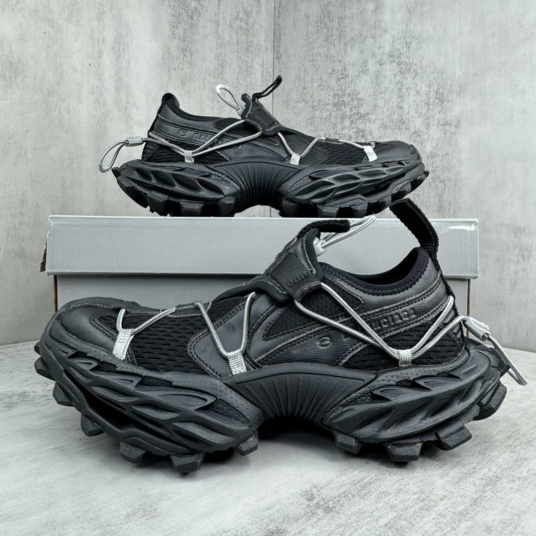 Balenciaga Hike Sneaker In Black  - PerfectKickZ