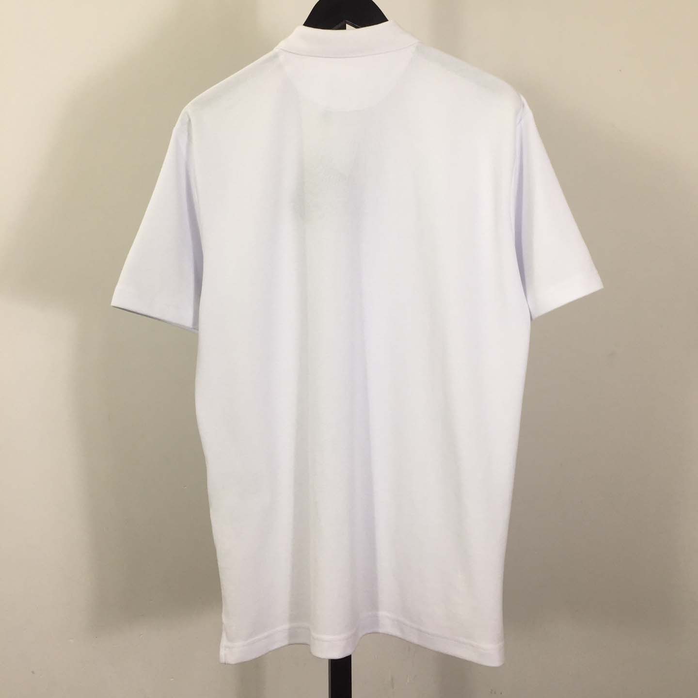 Prada Triangle-logo Cotton Polo Shirt - PerfectKickZ