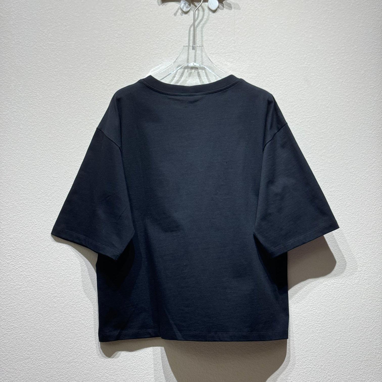 Celine Loose Celine 16 t-shirt In Cotton Jersey - PerfectKickZ