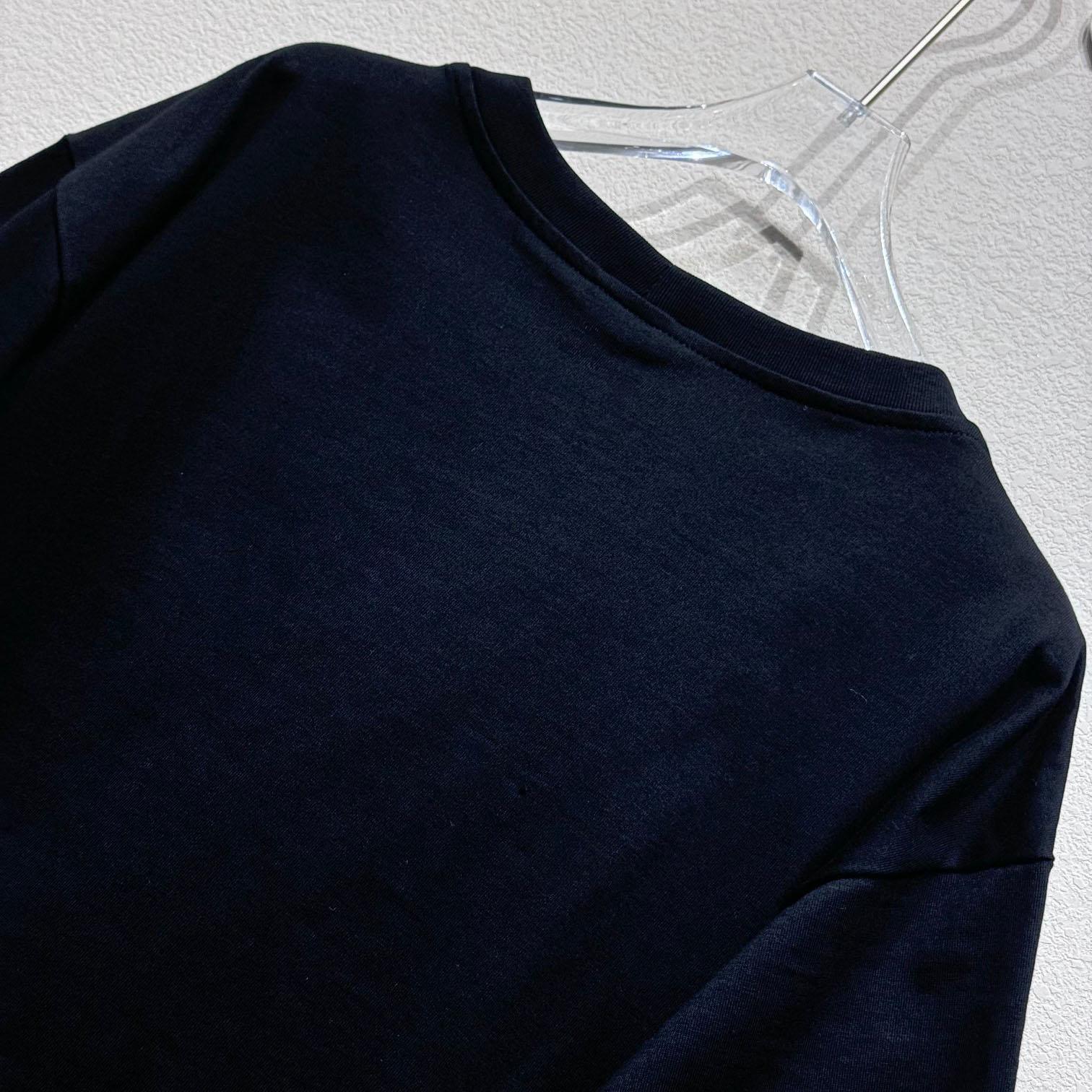 Celine Loose Celine 16 t-shirt In Cotton Jersey - PerfectKickZ