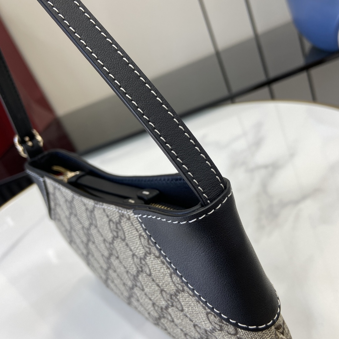 Gucci GG Emblem Super Mini Shoulder Bag - PerfectKickZ