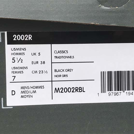 New Balance NB 2002R Sneakers      M2002RBL - PerfectKickZ