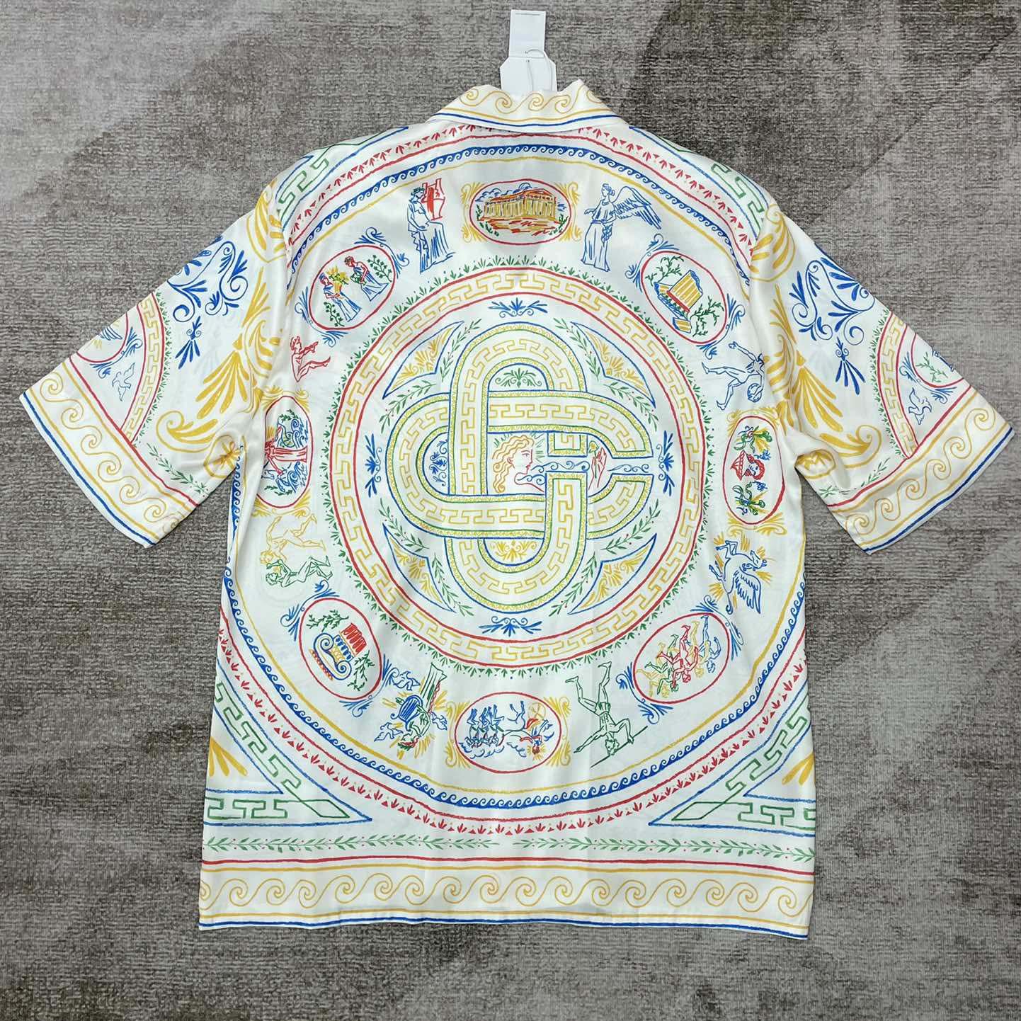 Casablanca Silk Cuban Shirt    CA3510 - PerfectKickZ
