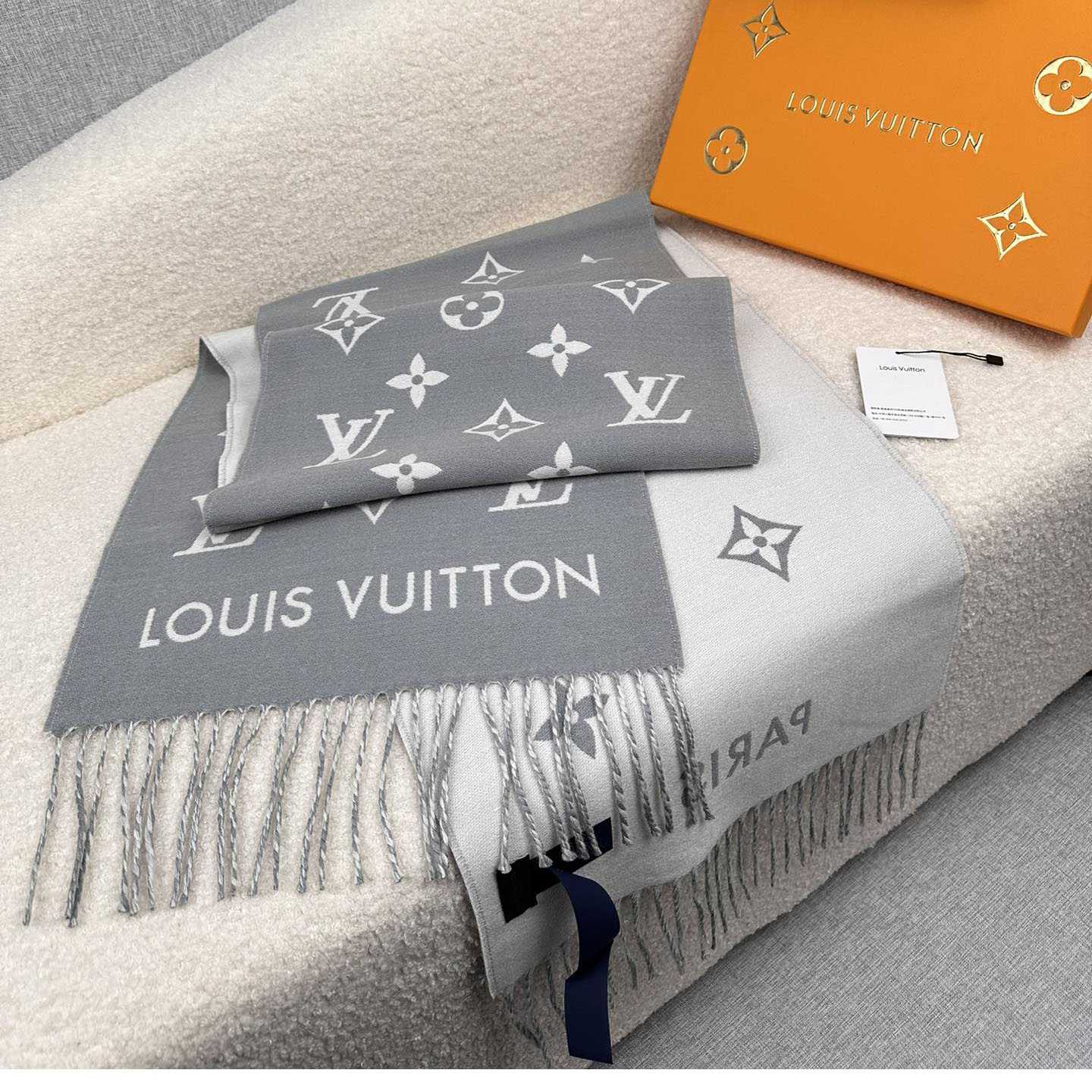 Louis Vuitton All About Monogram Scarf  M79226 - PerfectKickZ