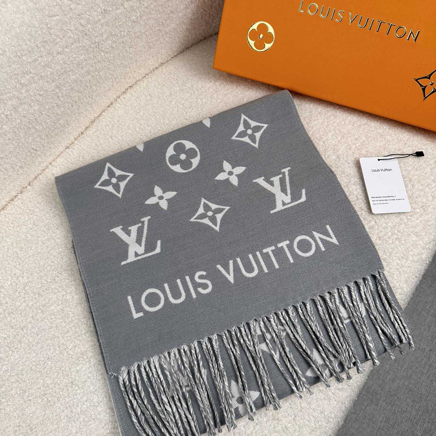 Louis Vuitton All About Monogram Scarf  M79226 - PerfectKickZ