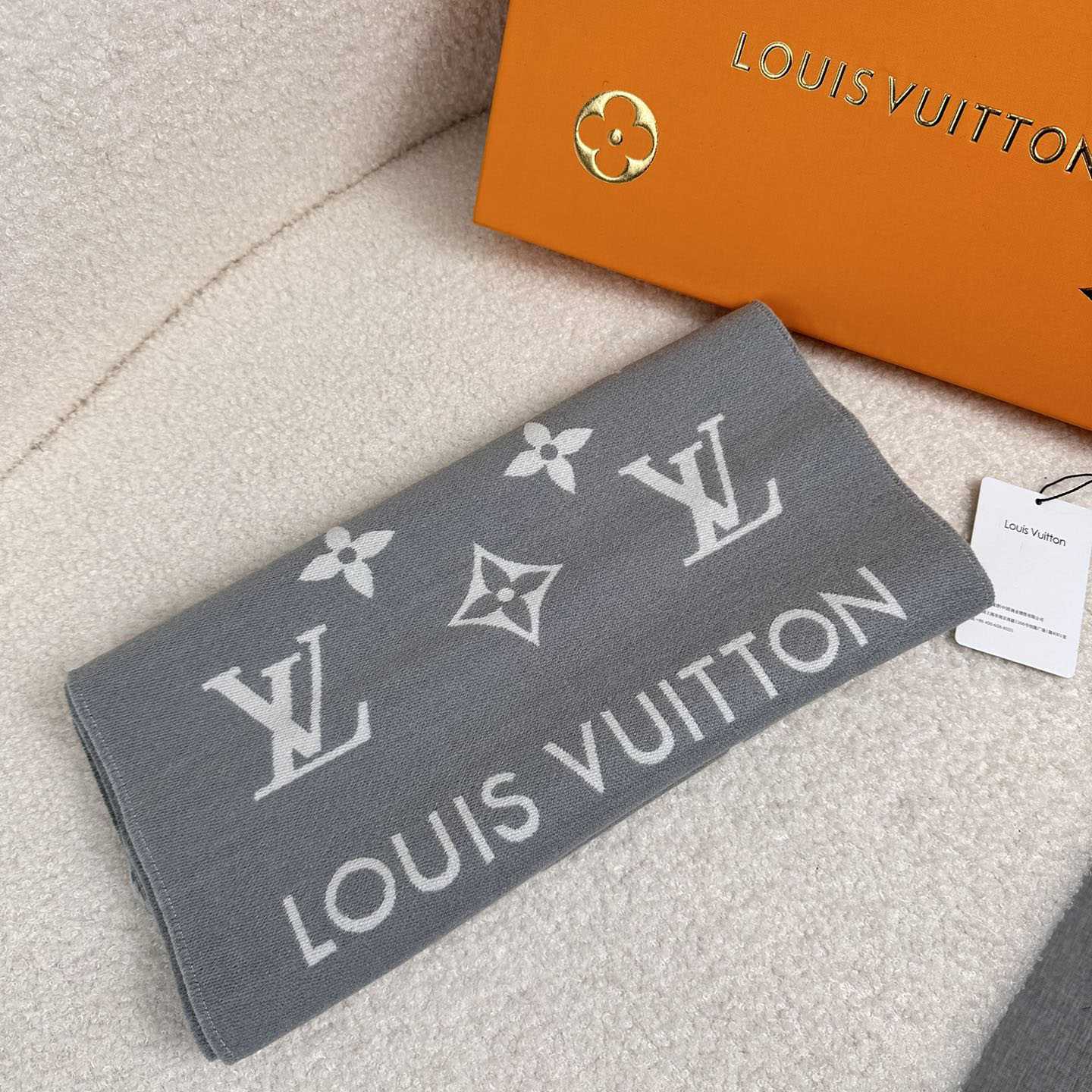 Louis Vuitton All About Monogram Scarf  M79226 - PerfectKickZ