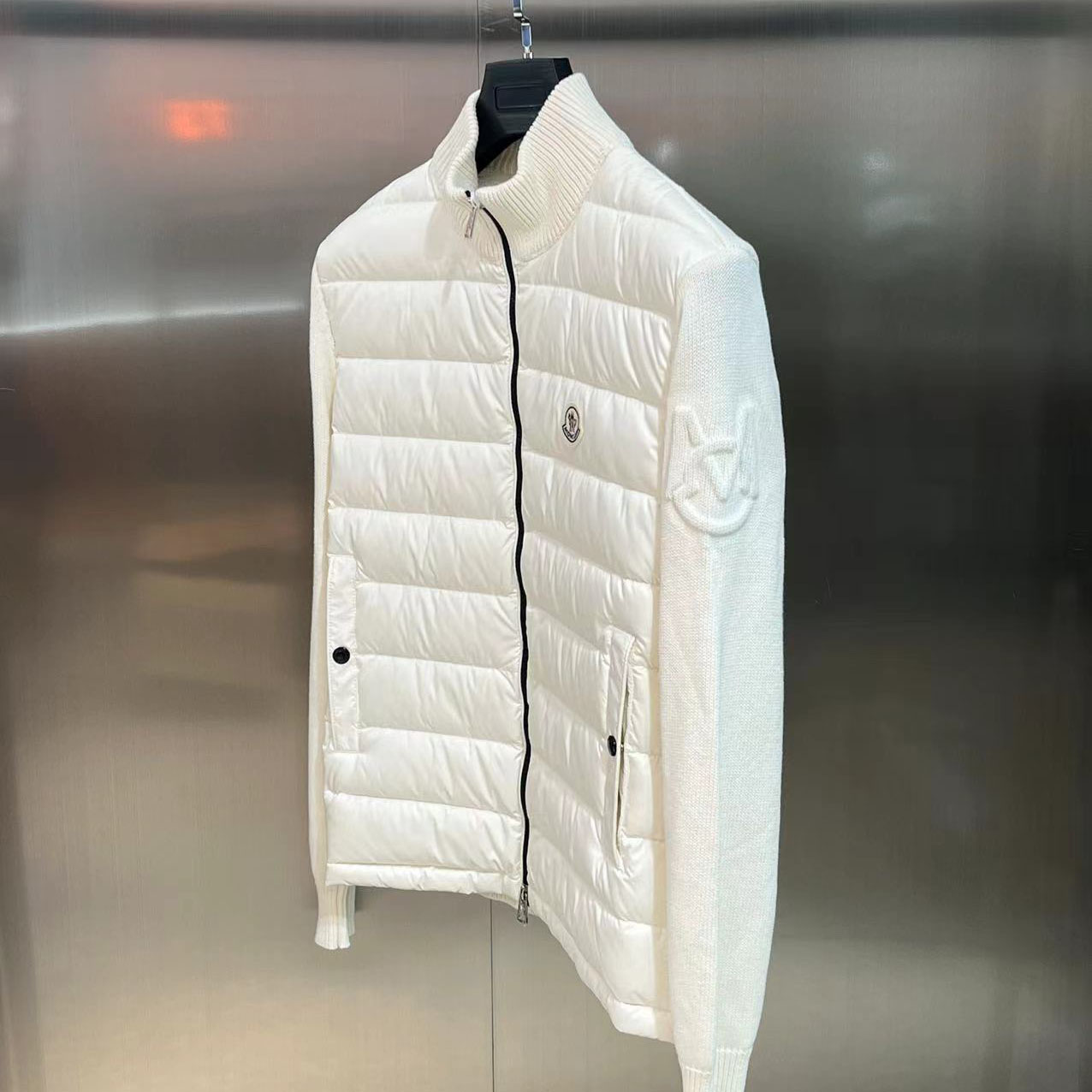 Moncler Down Puffer Cardigan - PerfectKickZ