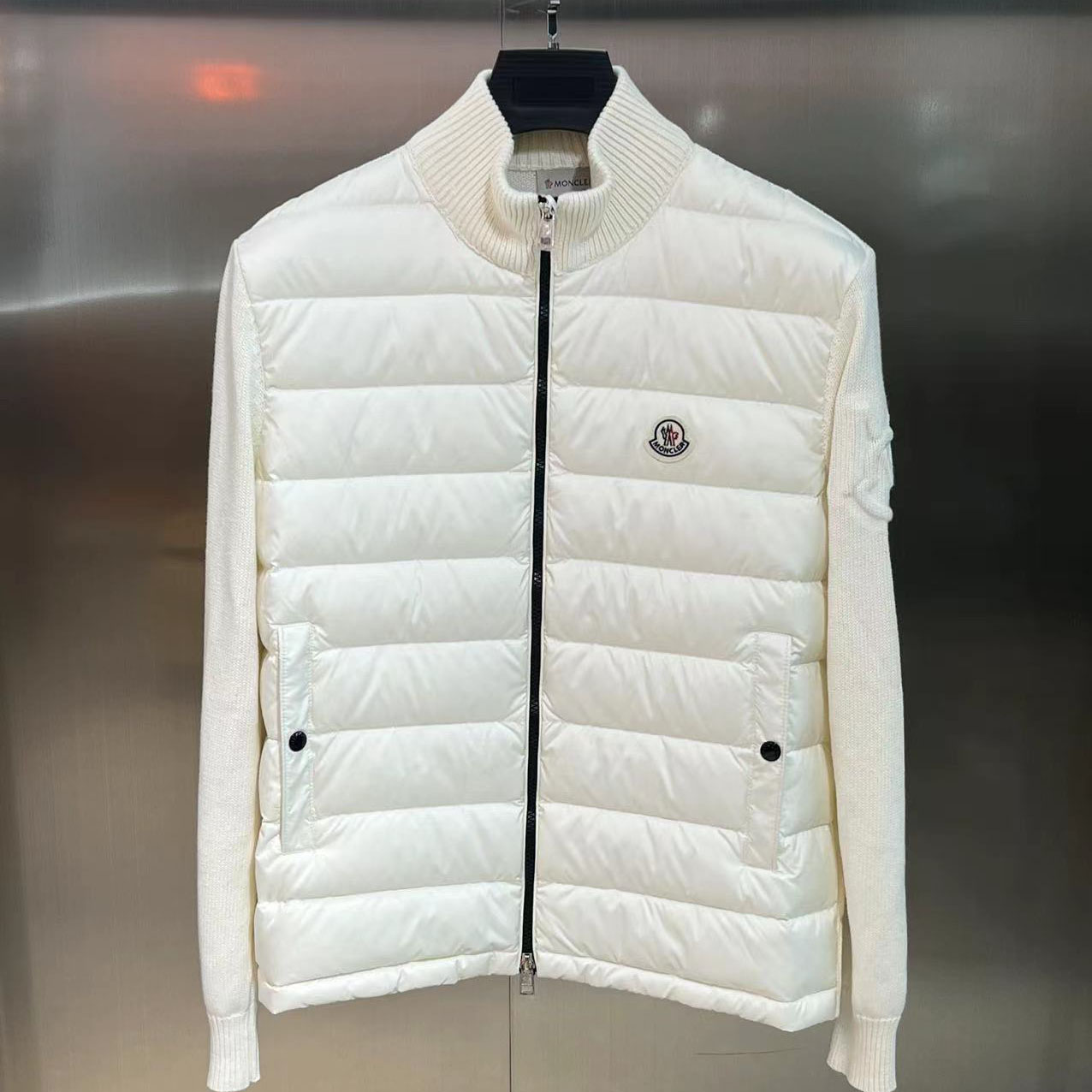 Moncler Down Puffer Cardigan - PerfectKickZ