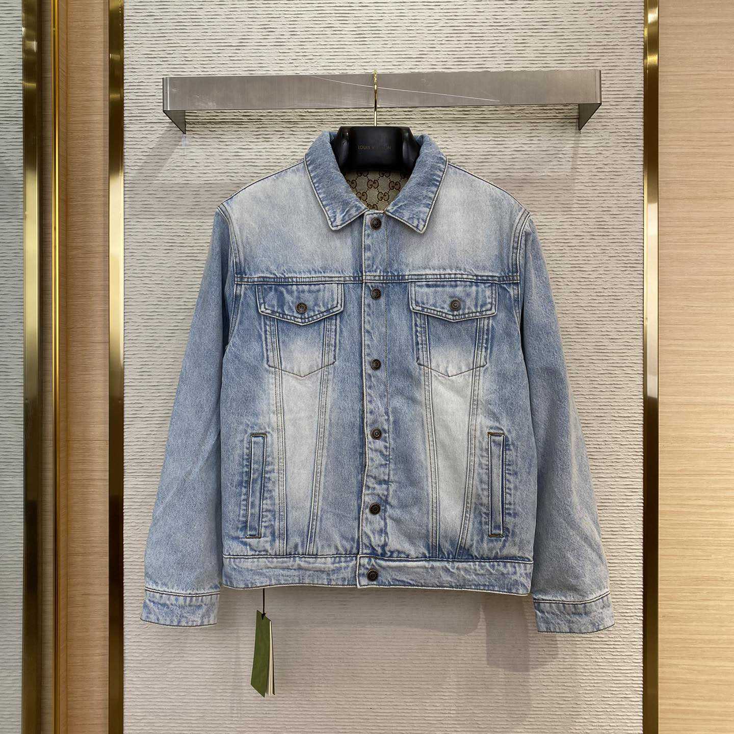 Gucci Reversible Denim Jacket - PerfectKickZ