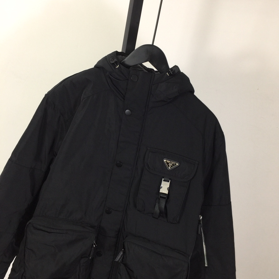 Prada Re-Nylon Multi Pocket Jacket - PerfectKickZ