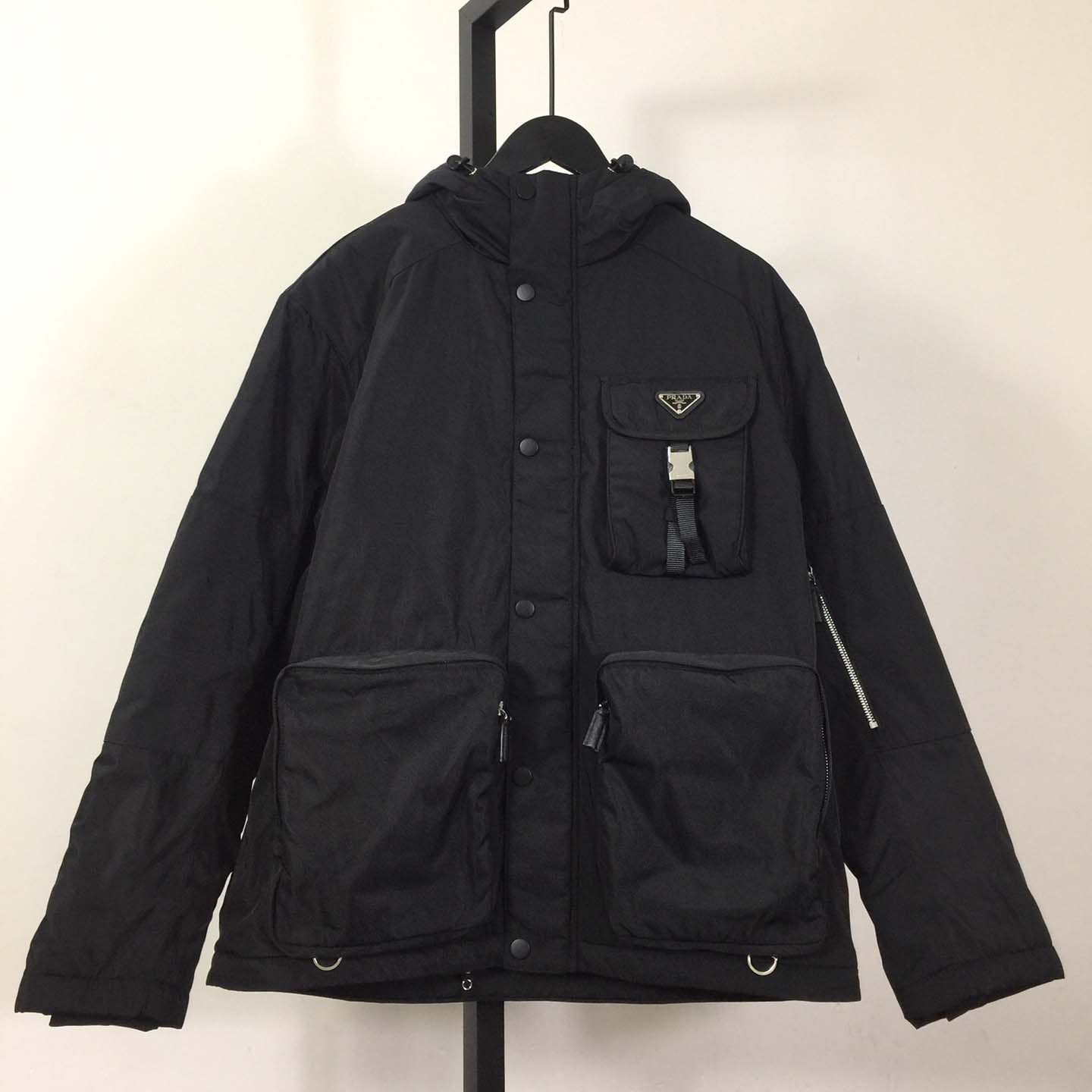 Prada Re-Nylon Multi Pocket Jacket - PerfectKickZ