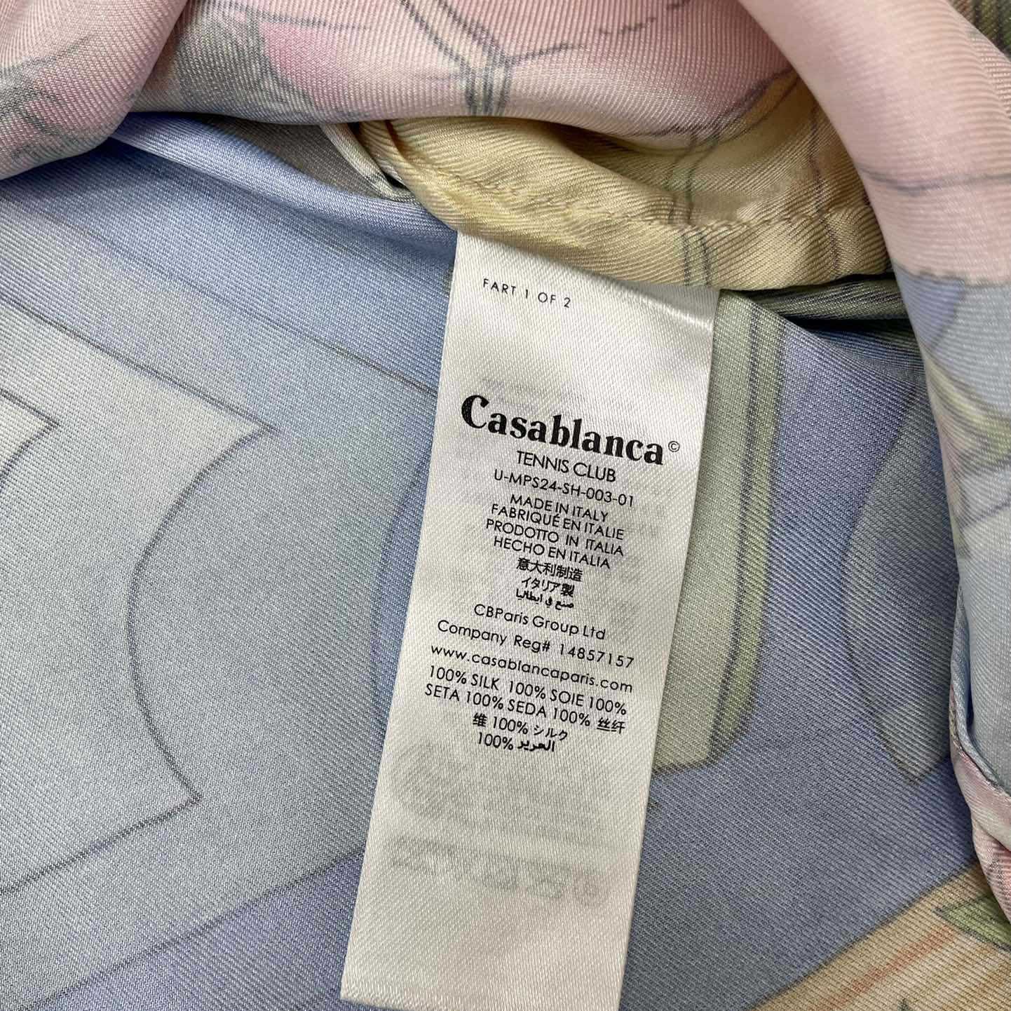 Casablanca Silk Shirt   CA3502 - PerfectKickZ