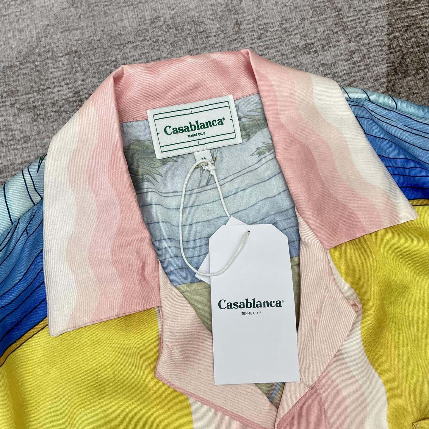 Casablanca Silk Shirt   CA3502 - PerfectKickZ