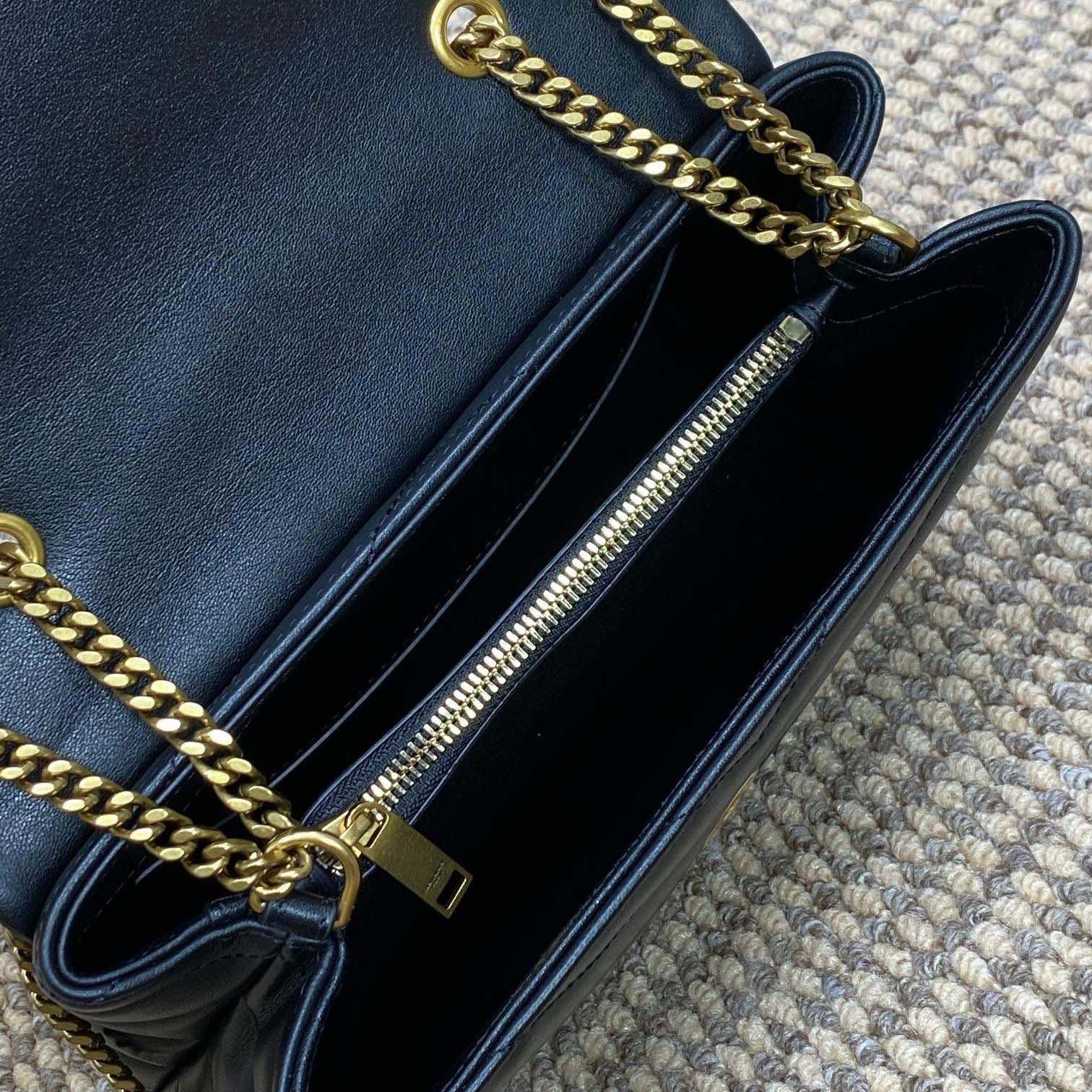 Saint Laurent Loulou Shoulder Bag   25x17x9cm - PerfectKickZ