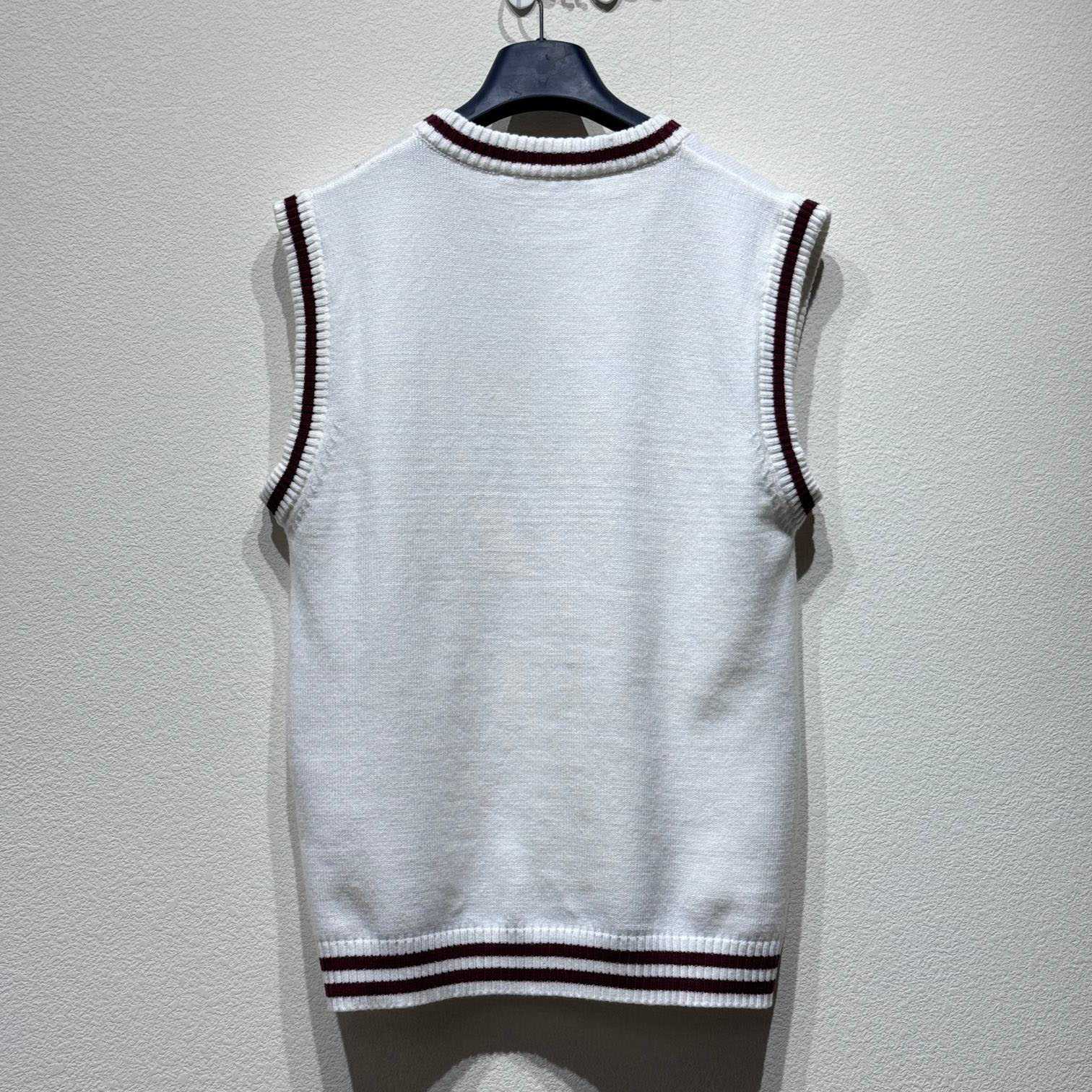 Louis Vuitton Embellished Wool Vest   - PerfectKickZ