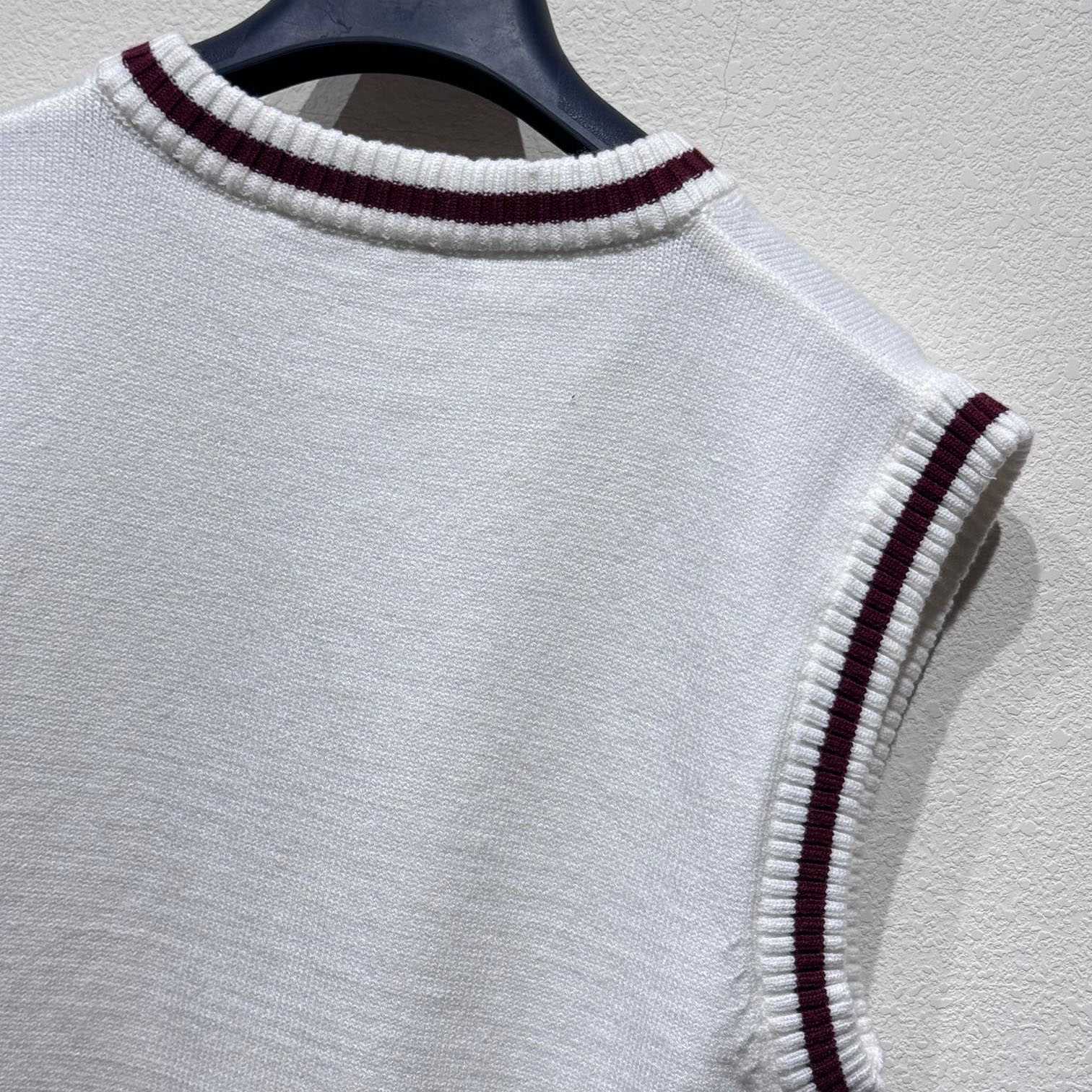 Louis Vuitton Embellished Wool Vest   - PerfectKickZ