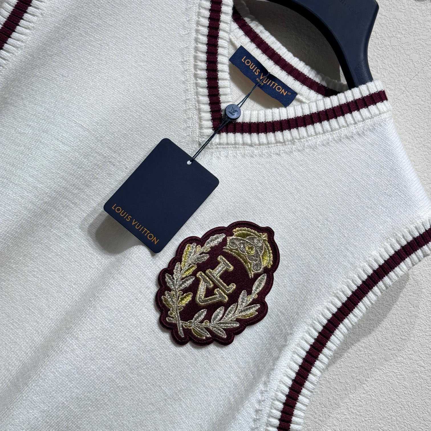 Louis Vuitton Embellished Wool Vest   - PerfectKickZ