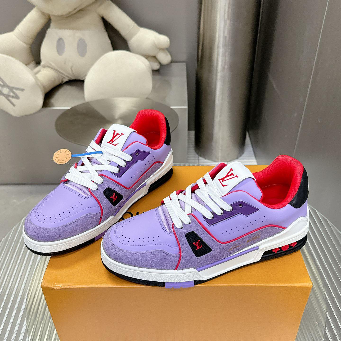 Louis Vuitton LV Trainer Sneaker   - PerfectKickZ