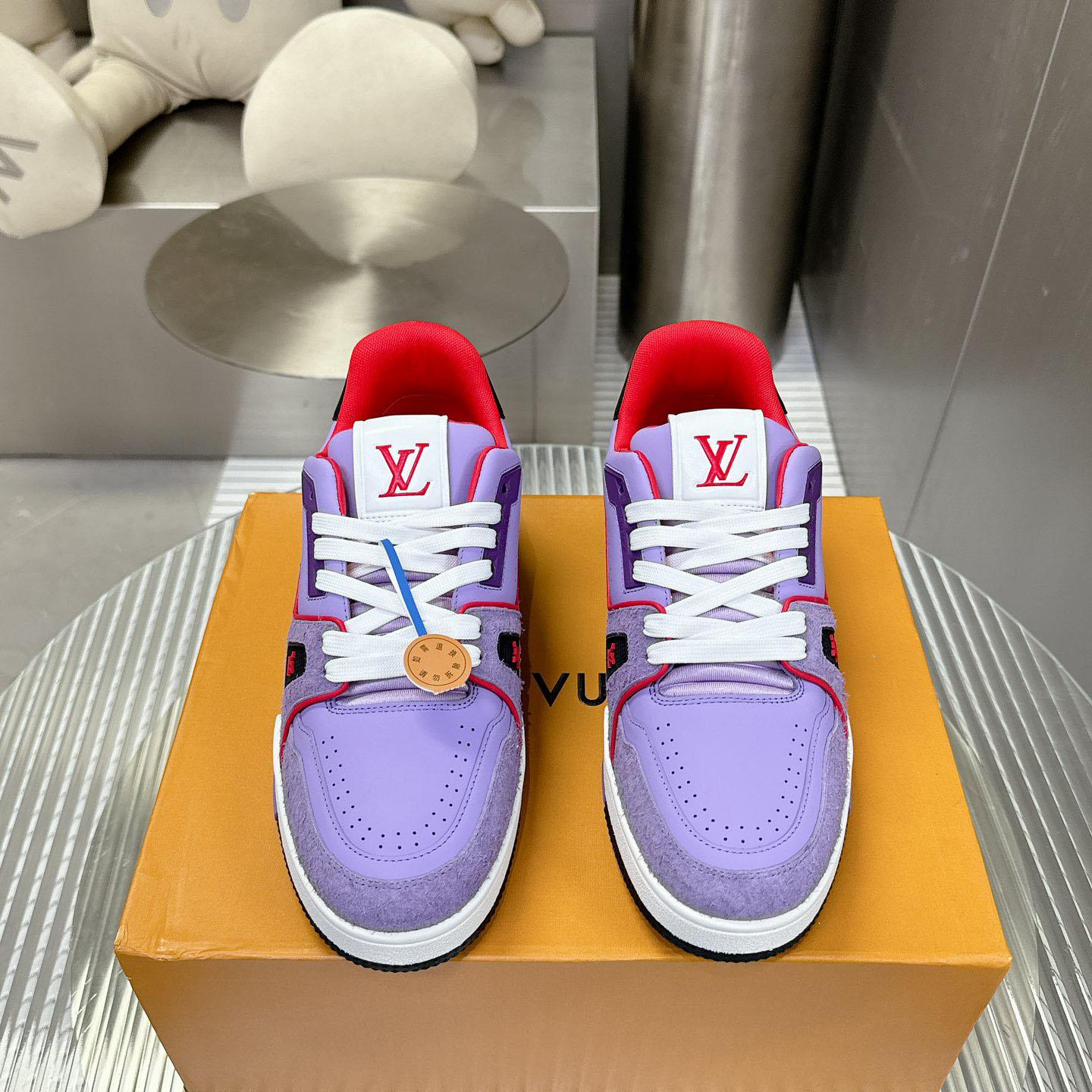 Louis Vuitton LV Trainer Sneaker   - PerfectKickZ