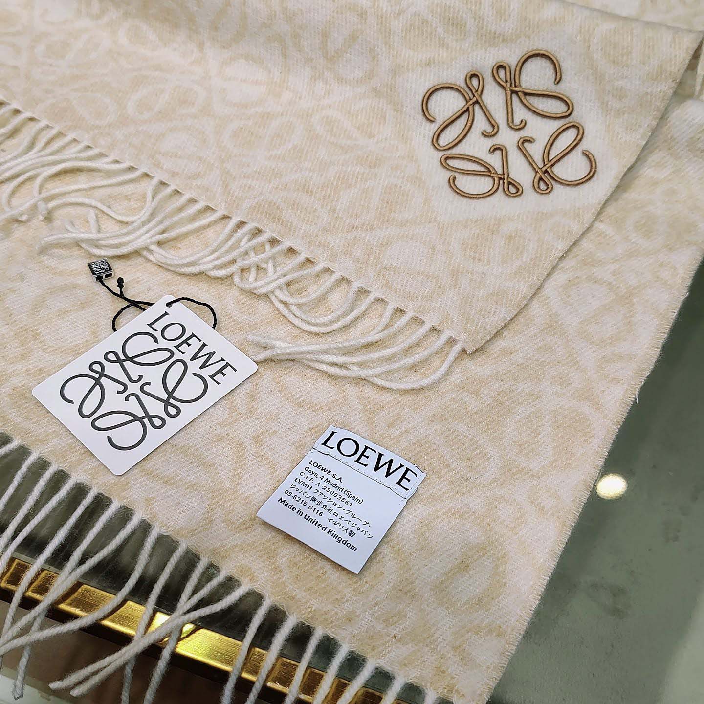 Loewe Anagram Scarf  - PerfectKickZ