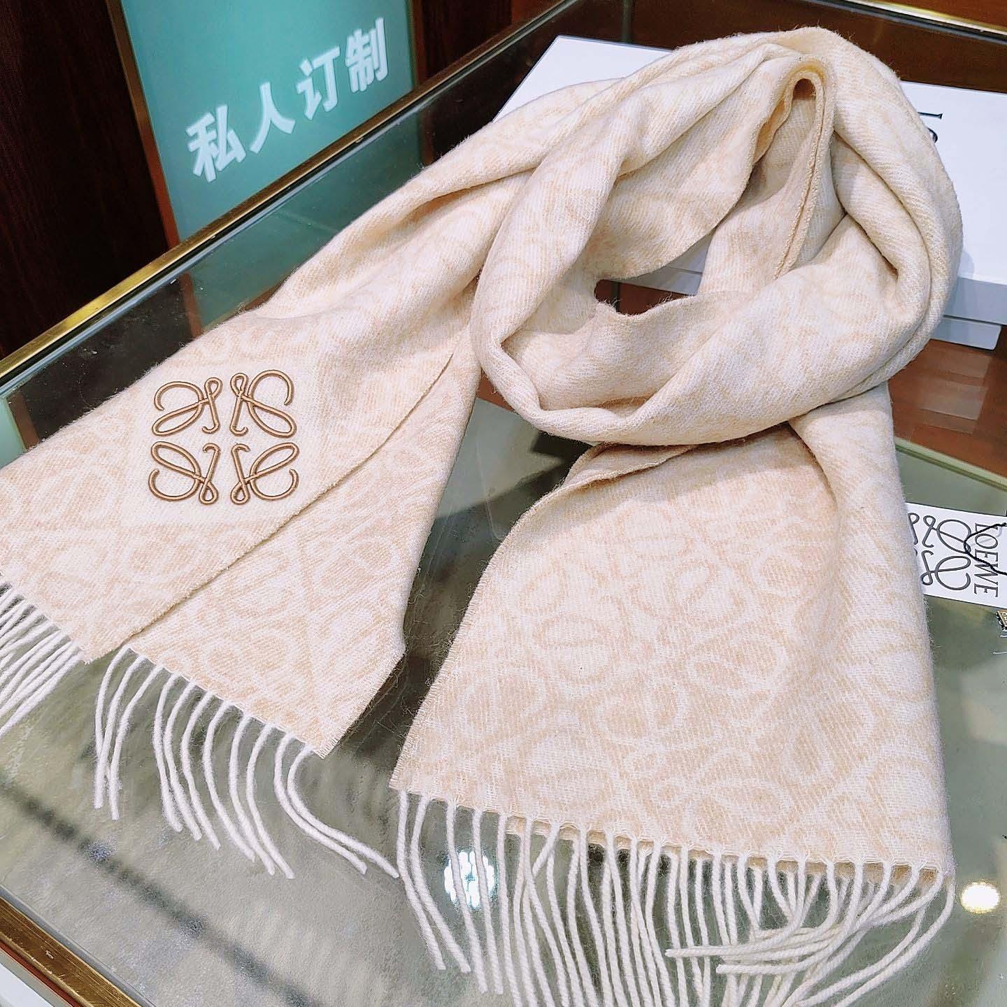 Loewe Anagram Scarf  - PerfectKickZ
