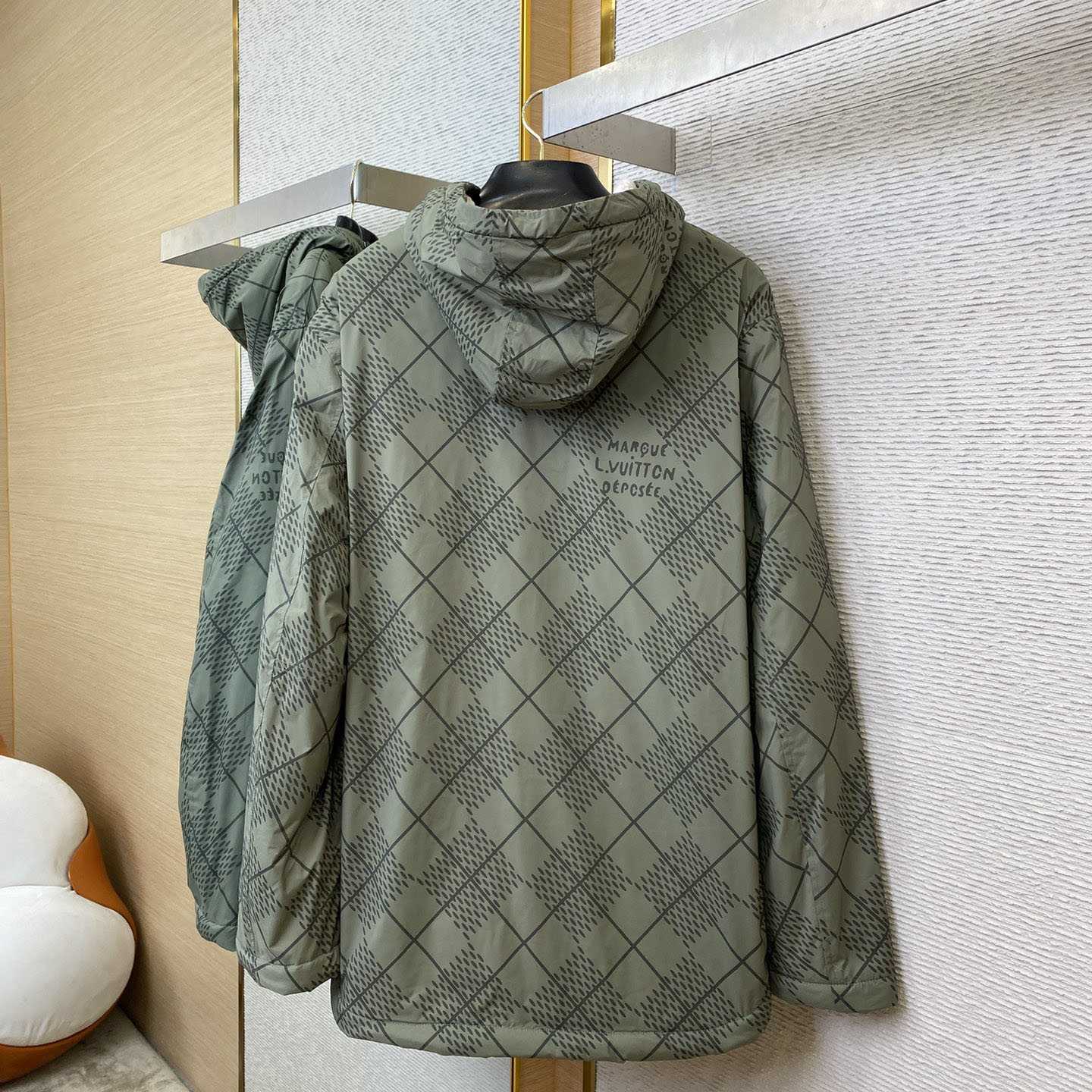 Louis Vuitton Reversible Nylon And Fleece Windbreaker - PerfectKickZ