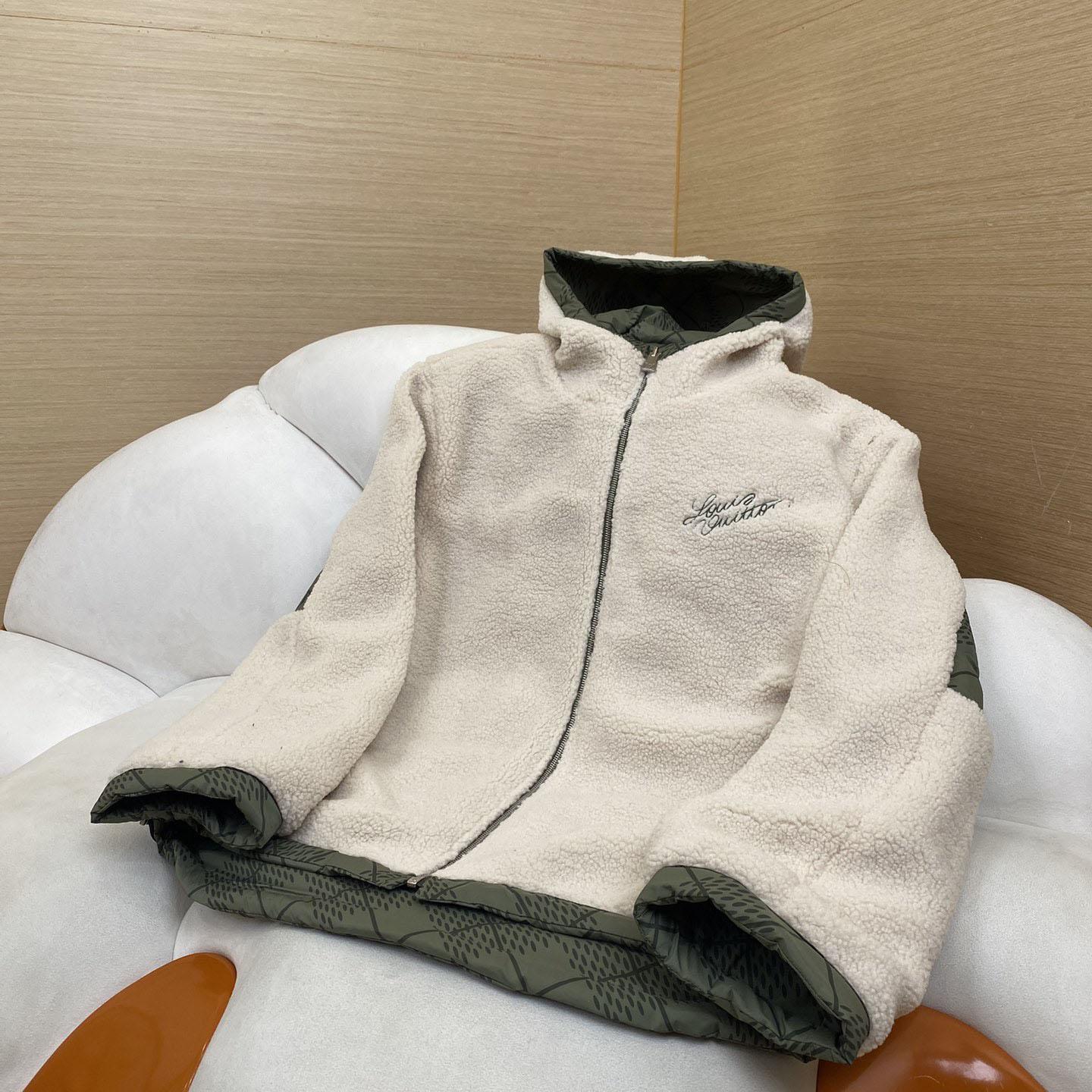 Louis Vuitton Reversible Nylon And Fleece Windbreaker - PerfectKickZ