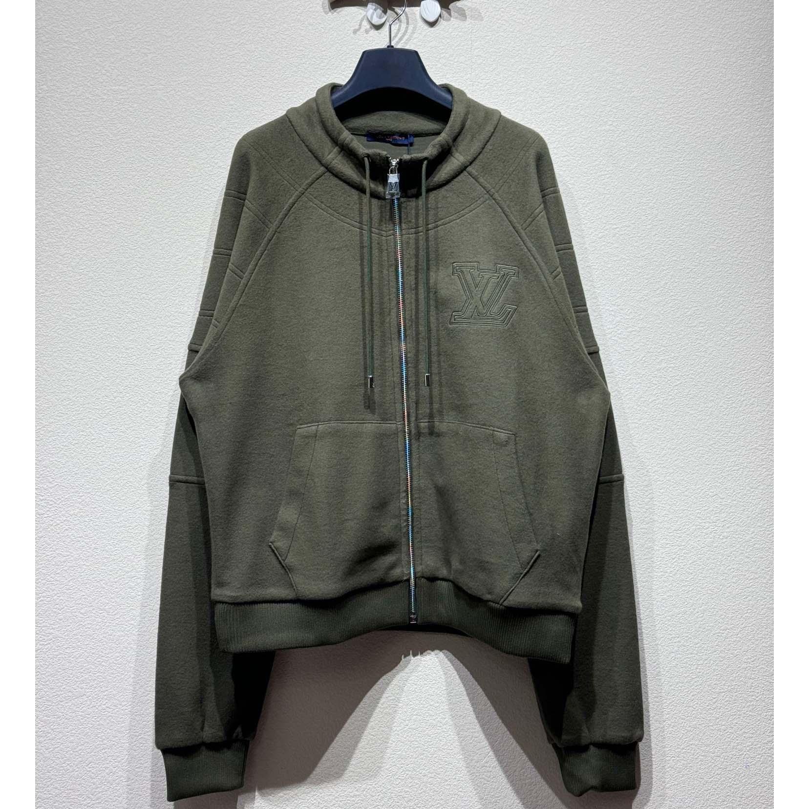 Louis Vuitton Quilted Textured Wool Blouson  1AGJXN - PerfectKickZ