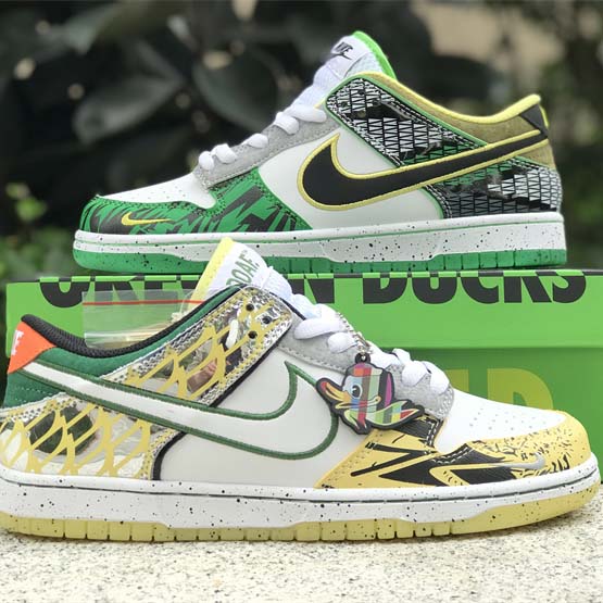 Division Street x Nike Dunk Low“What The Ducks Of A Feather” Sneakers    HV1454-100 - PerfectKickZ