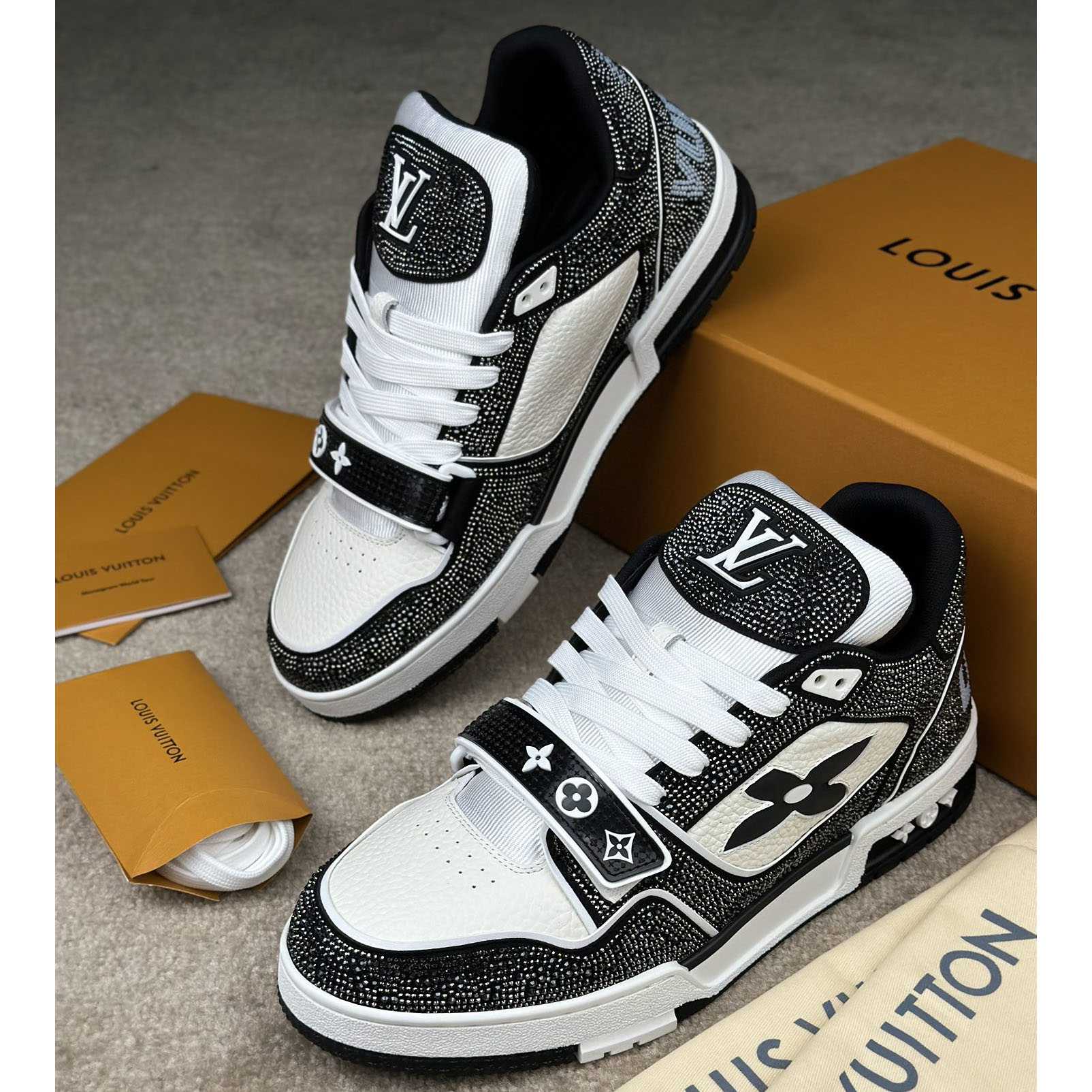 Louis Vuitton LV Trainer Sneaker   - PerfectKickZ