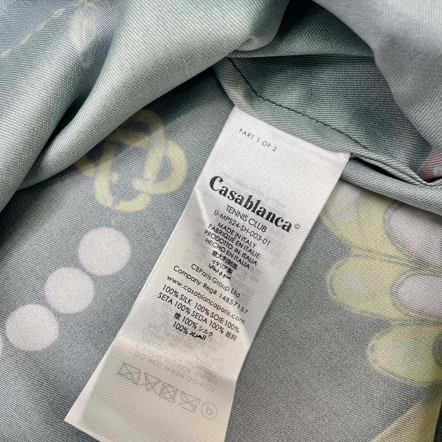 Casablanca La Boite A Bijoux Silk Shirt    CA3491 - PerfectKickZ