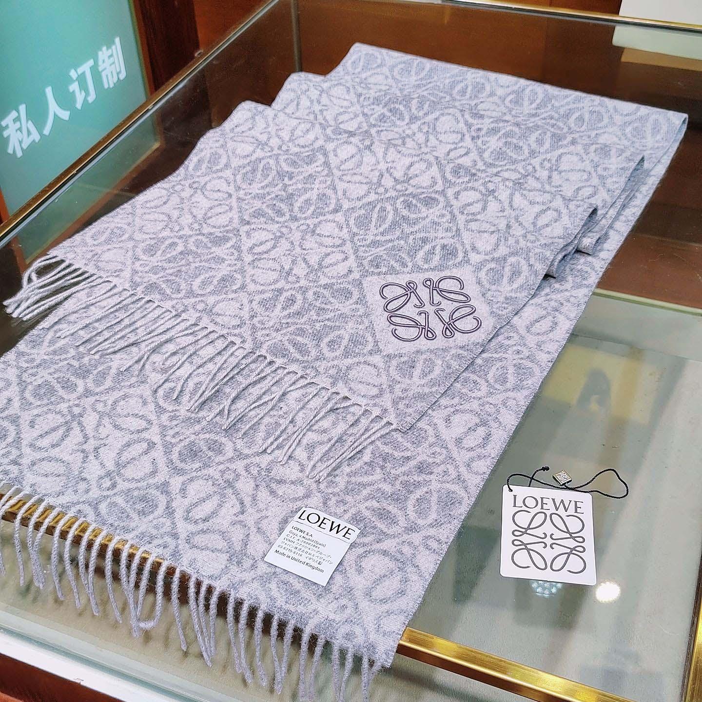 Loewe Anagram Scarf  - PerfectKickZ