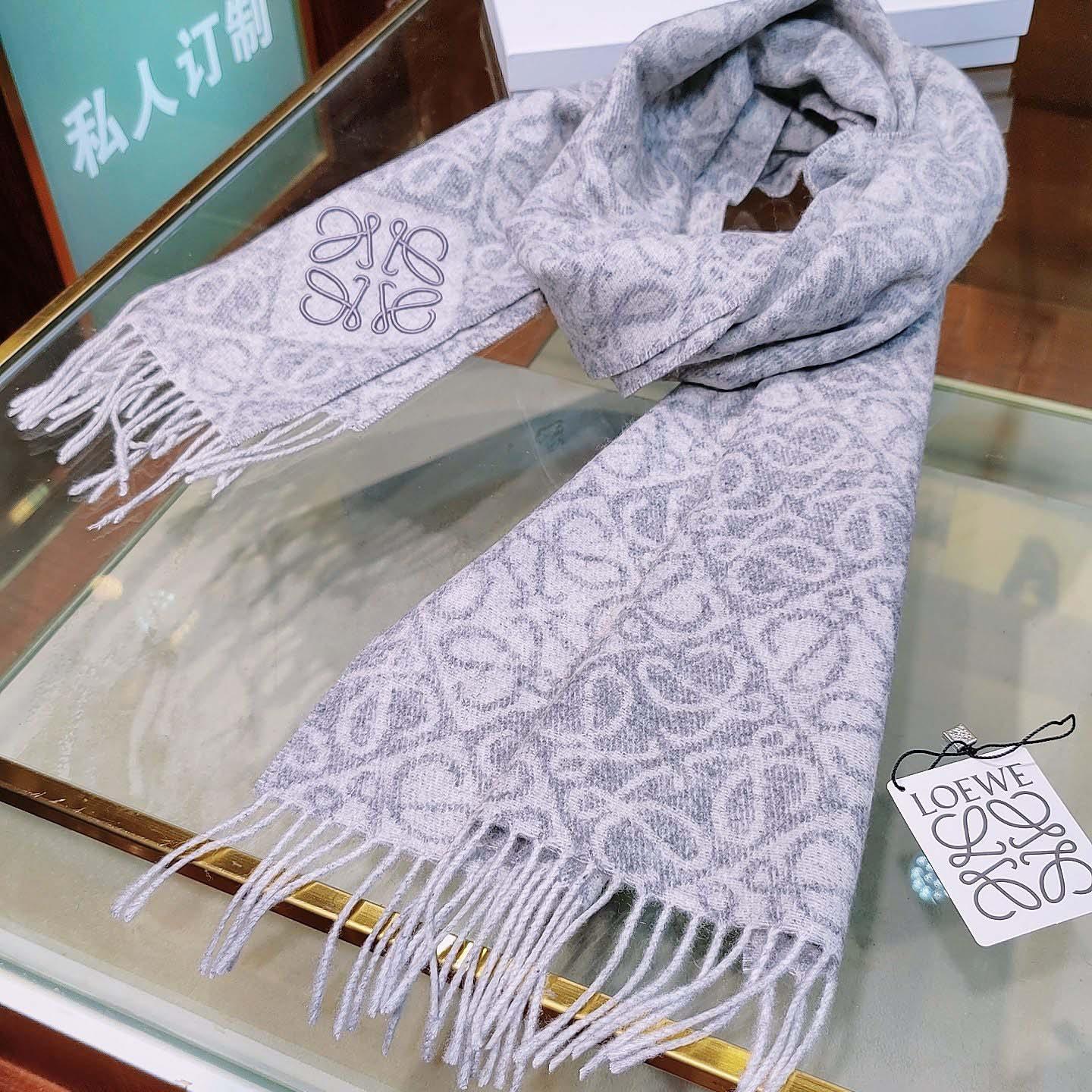 Loewe Anagram Scarf  - PerfectKickZ