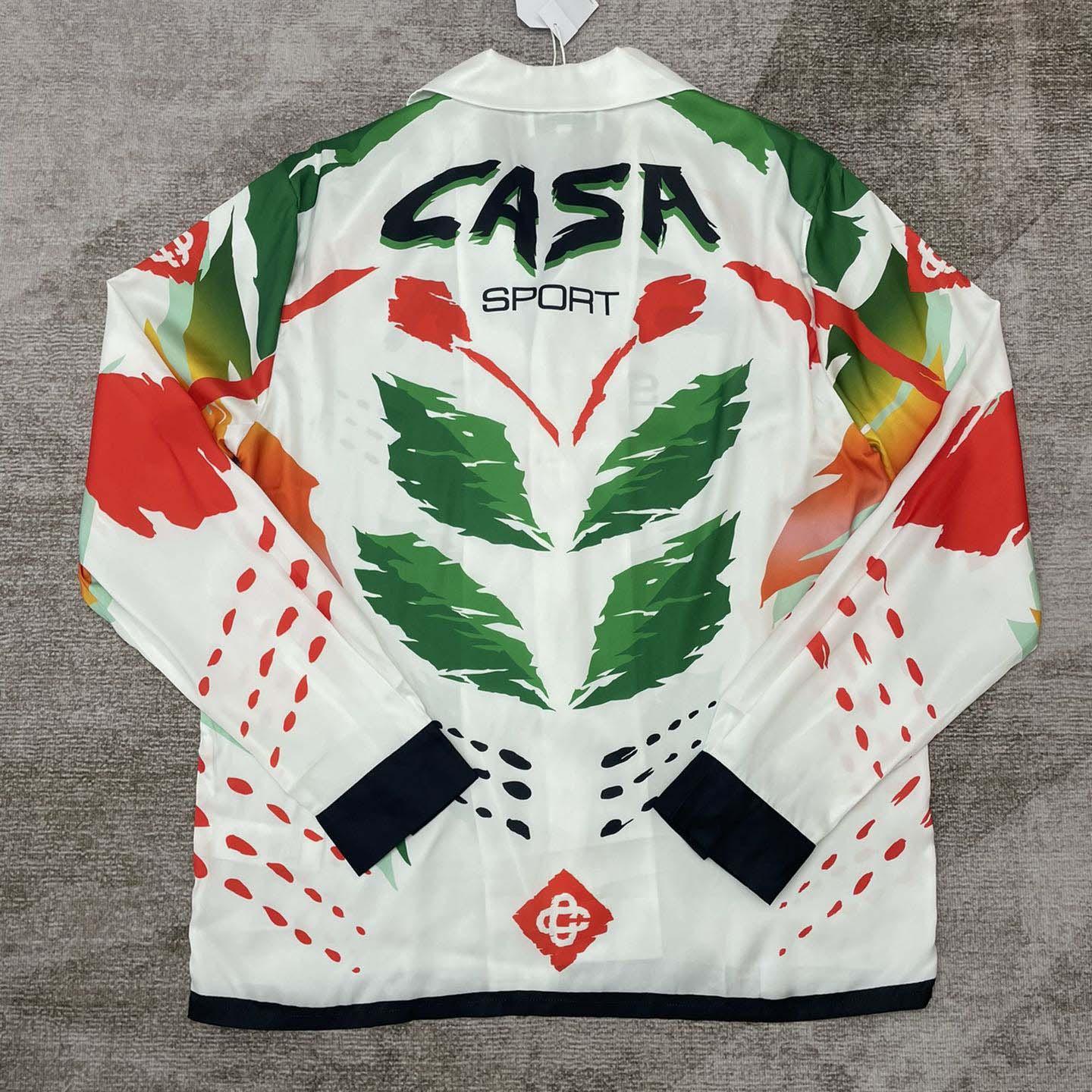 Casablanca Casa Moto Silk Shirt   CA3494 - PerfectKickZ