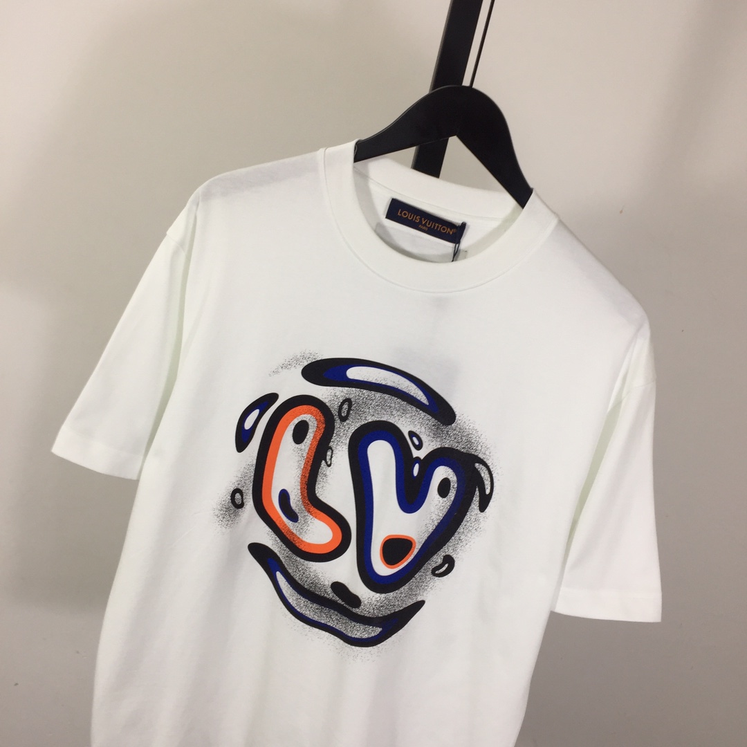 Louis Vuitton Logo T-Shirt - PerfectKickZ