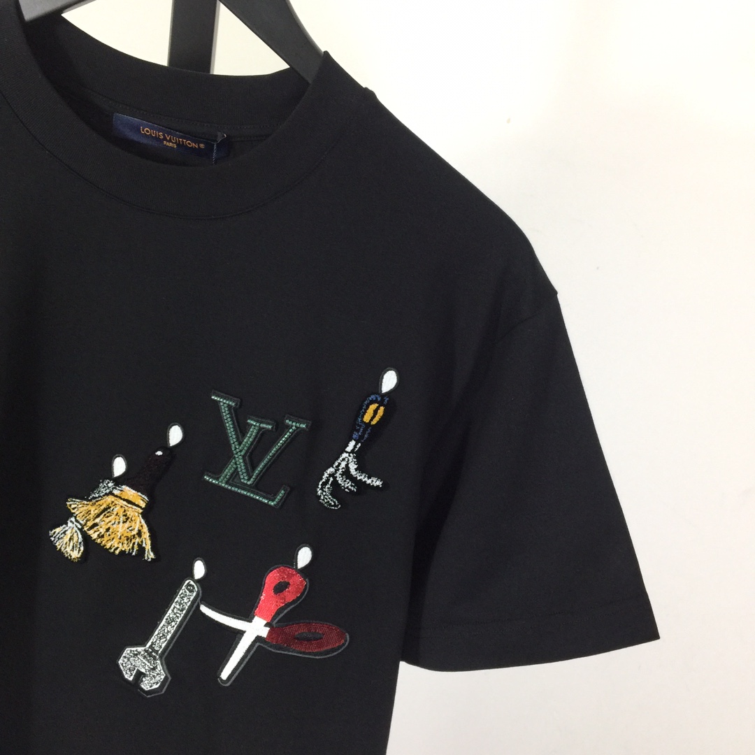 Louis Vuitton Cotton T-Shirt - PerfectKickZ