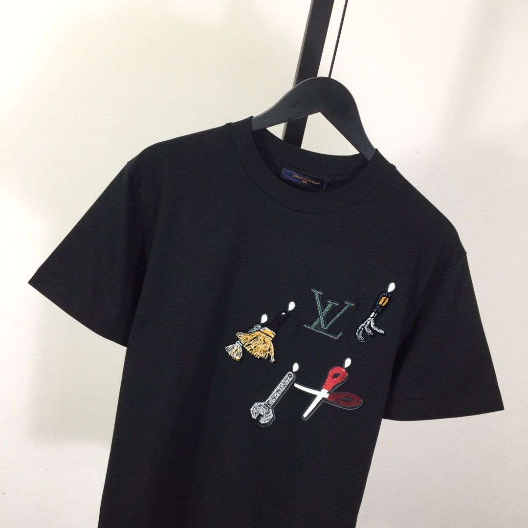 Louis Vuitton Cotton T-Shirt - PerfectKickZ