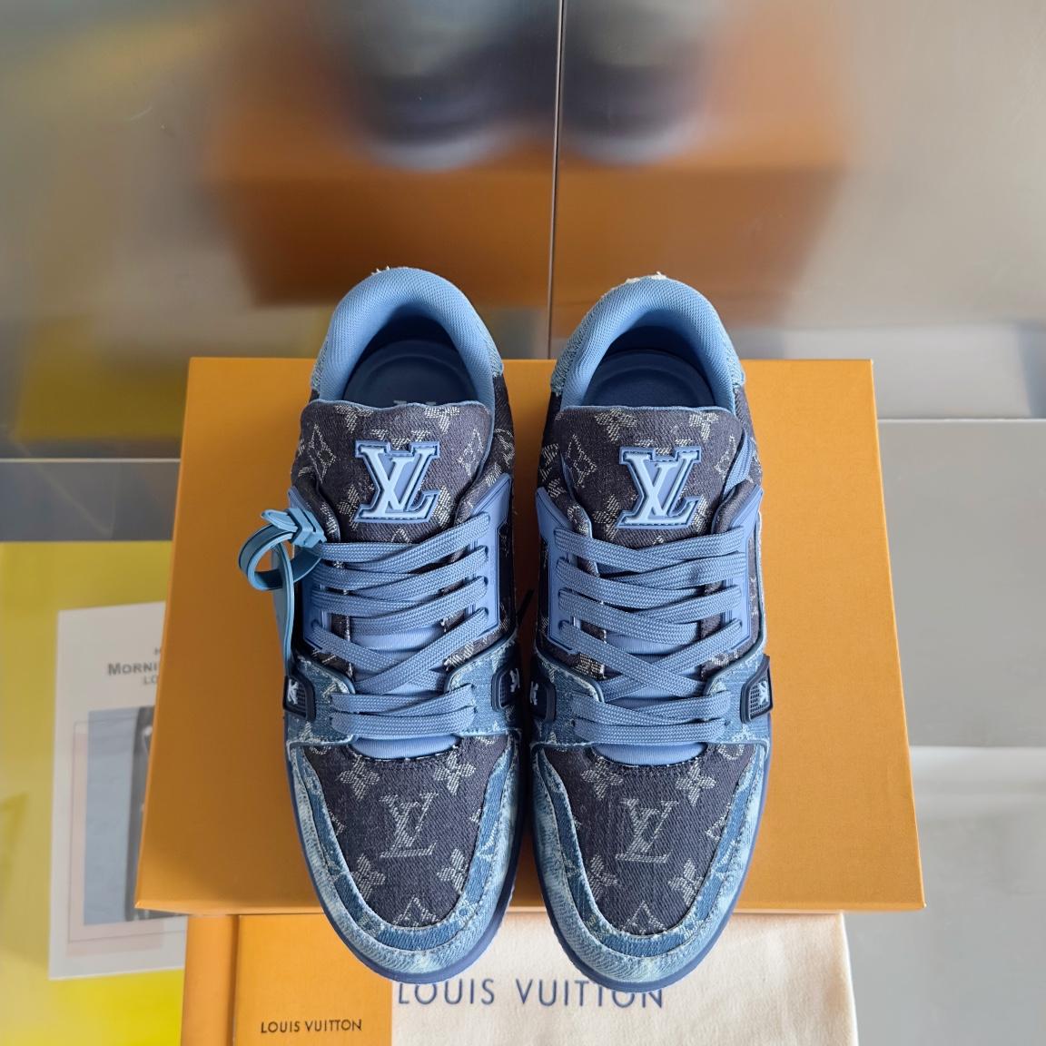 Louis Vuitton LV Trainer Sneaker    - PerfectKickZ