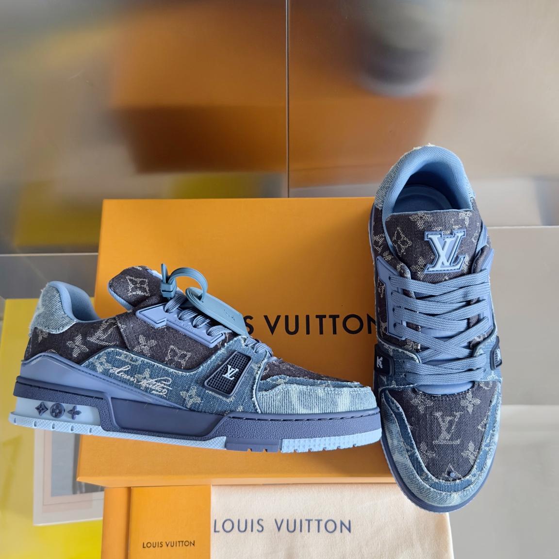 Louis Vuitton LV Trainer Sneaker    - PerfectKickZ