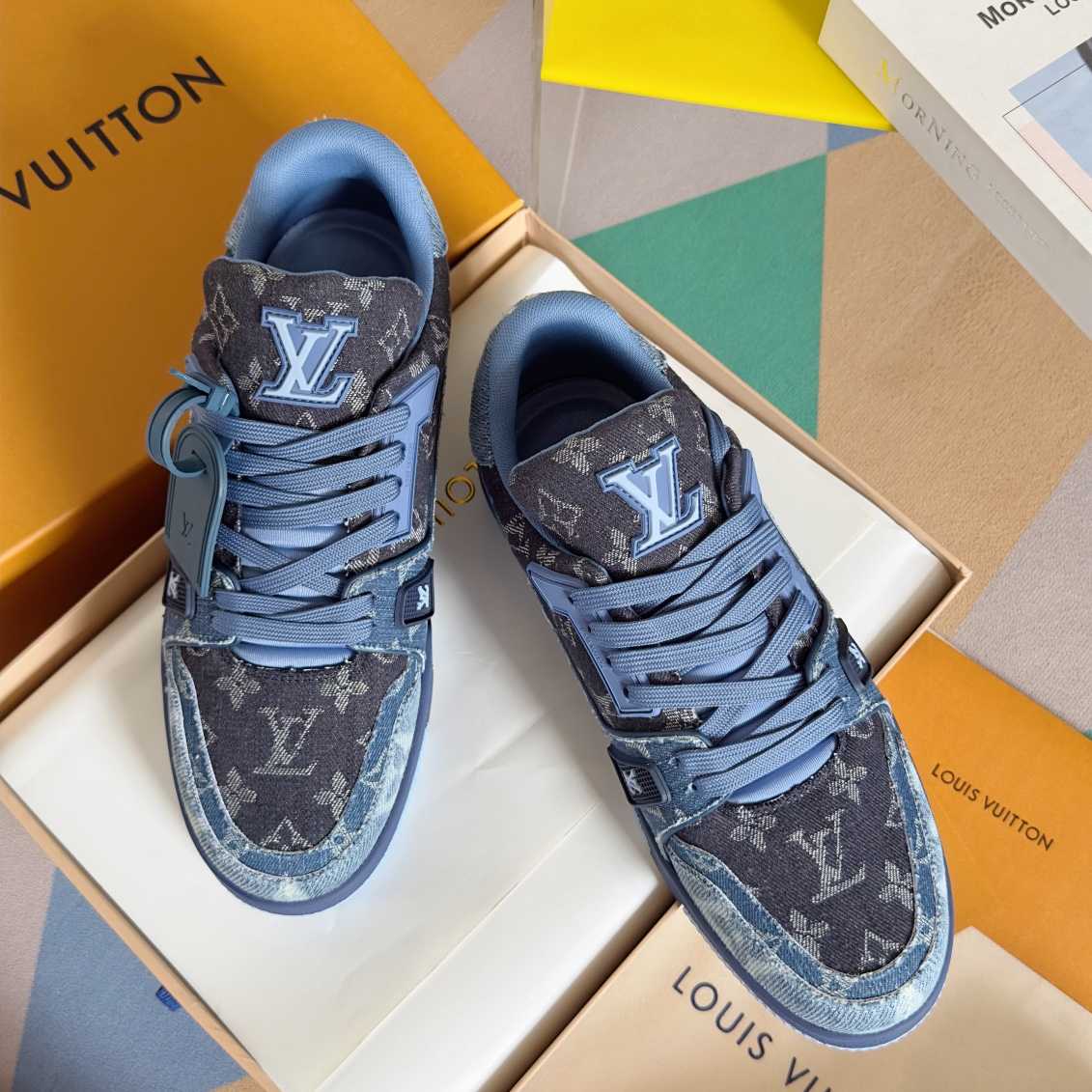 Louis Vuitton LV Trainer Sneaker    - PerfectKickZ