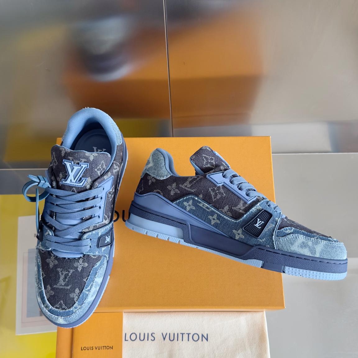 Louis Vuitton LV Trainer Sneaker    - PerfectKickZ