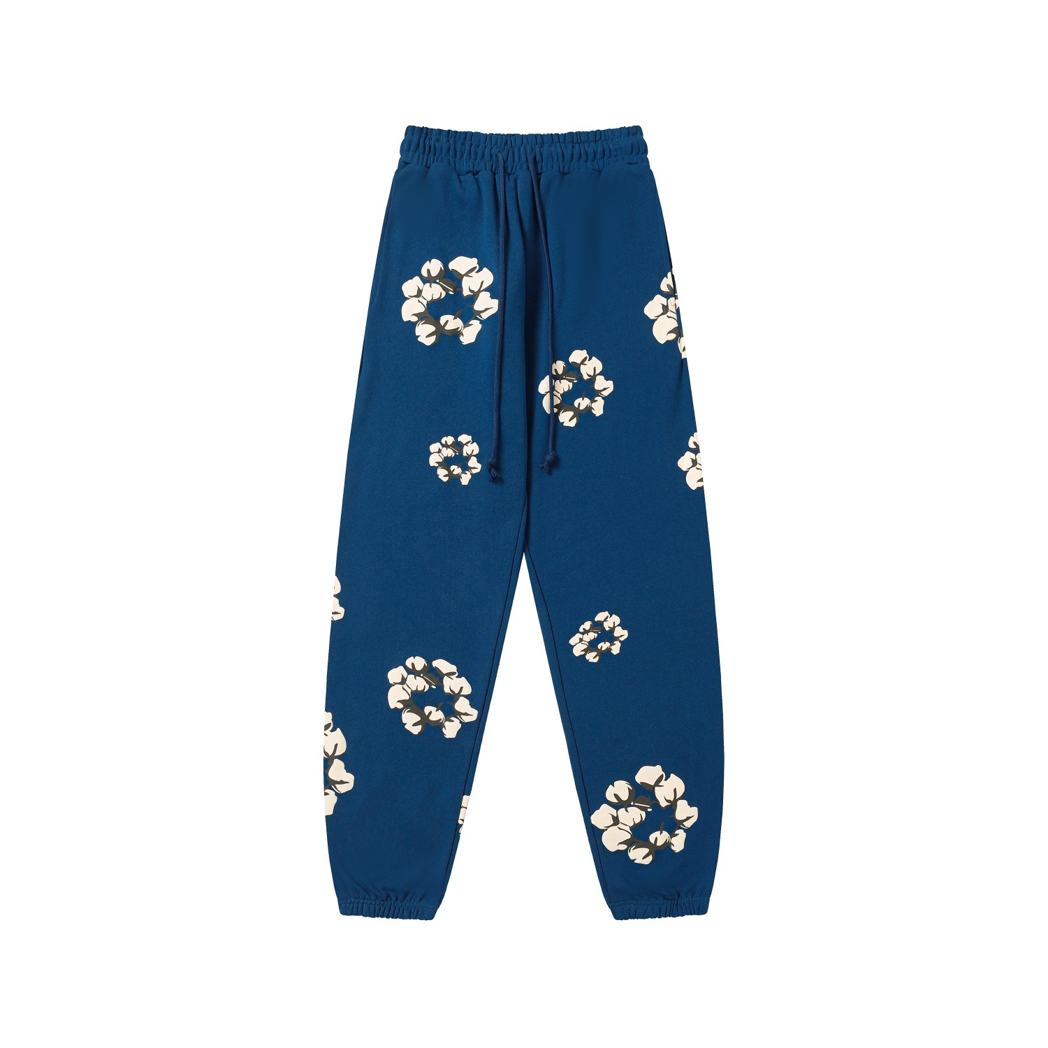 Denim Tears Cactus Tears Wreath Sweatpants Blue - PerfectKickZ