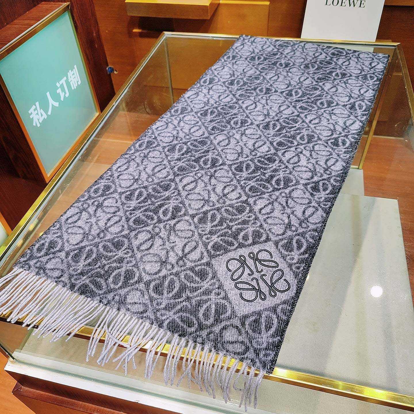 Loewe Anagram Scarf  - PerfectKickZ